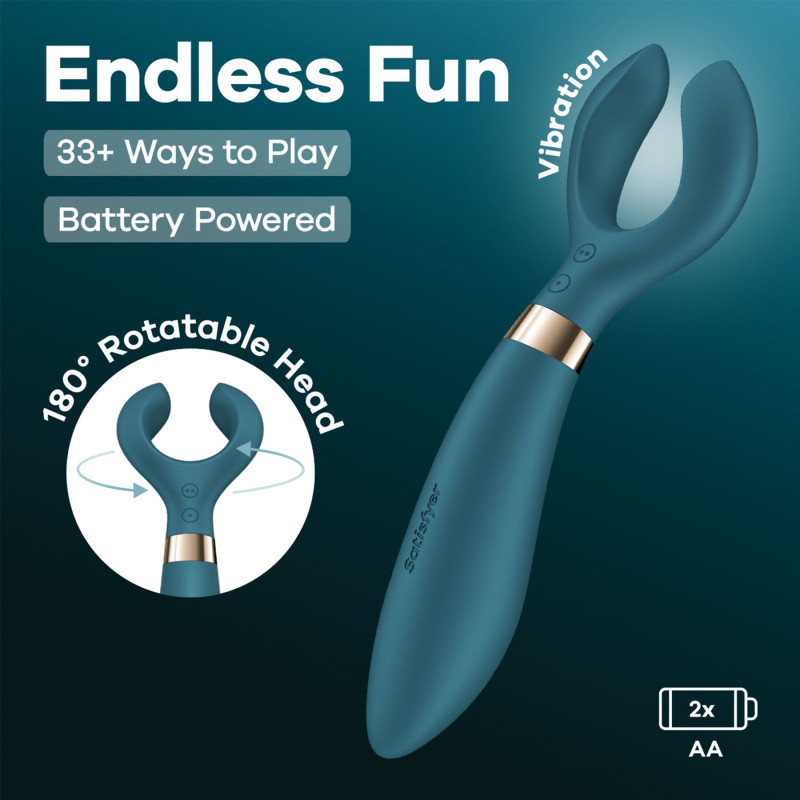Вібратор для пар Satisfyer Endless Fun Battery Series Вібратор для пар Satisfyer Endless Fun Battery Series