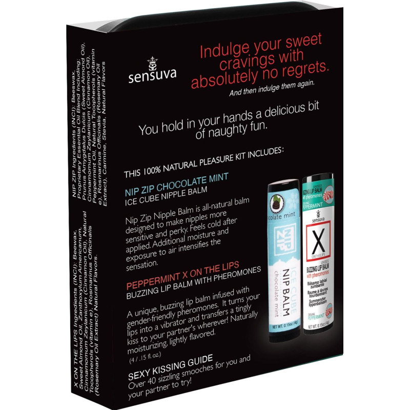 Подарунковий набір Sensuva Lips & Nips Pleasure Kit Подарунковий набір Sensuva Lips & Nips Pleasure Kit
