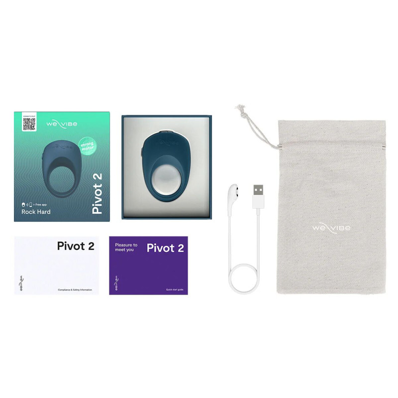 Ерекційне смарт-віброкільце We-Vibe Pivot 2
