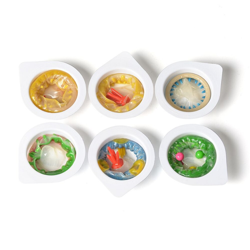 Насадка на член Recare Spike Condom Purple