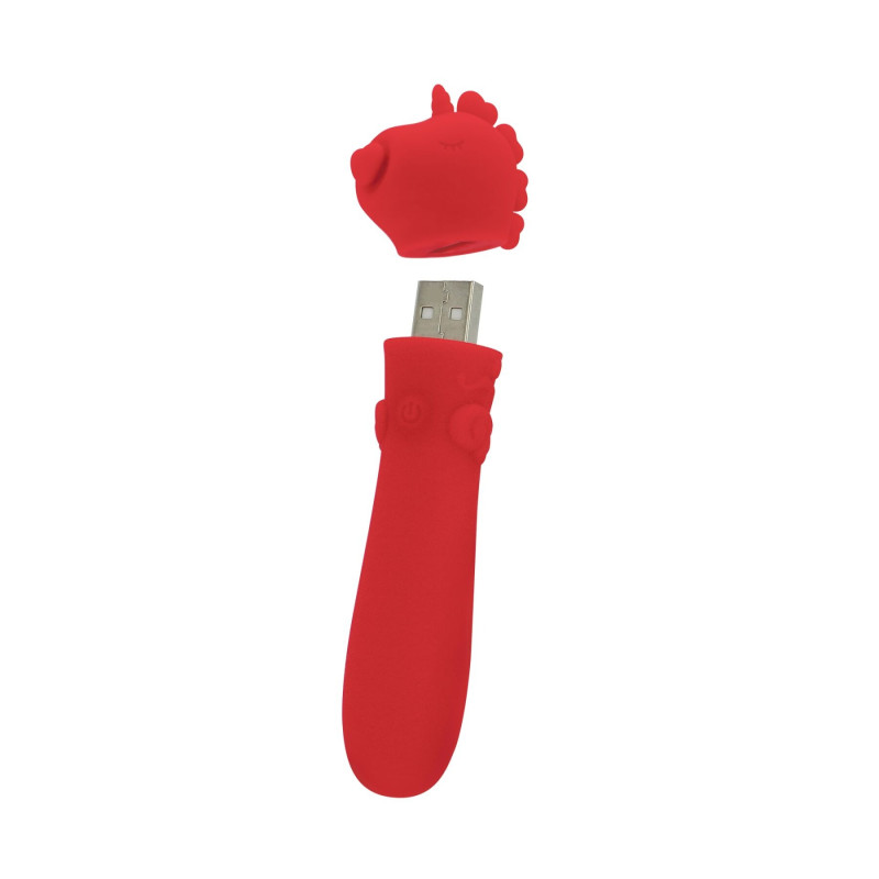 Віброкуля Unihorn Cupid's Beau Red
