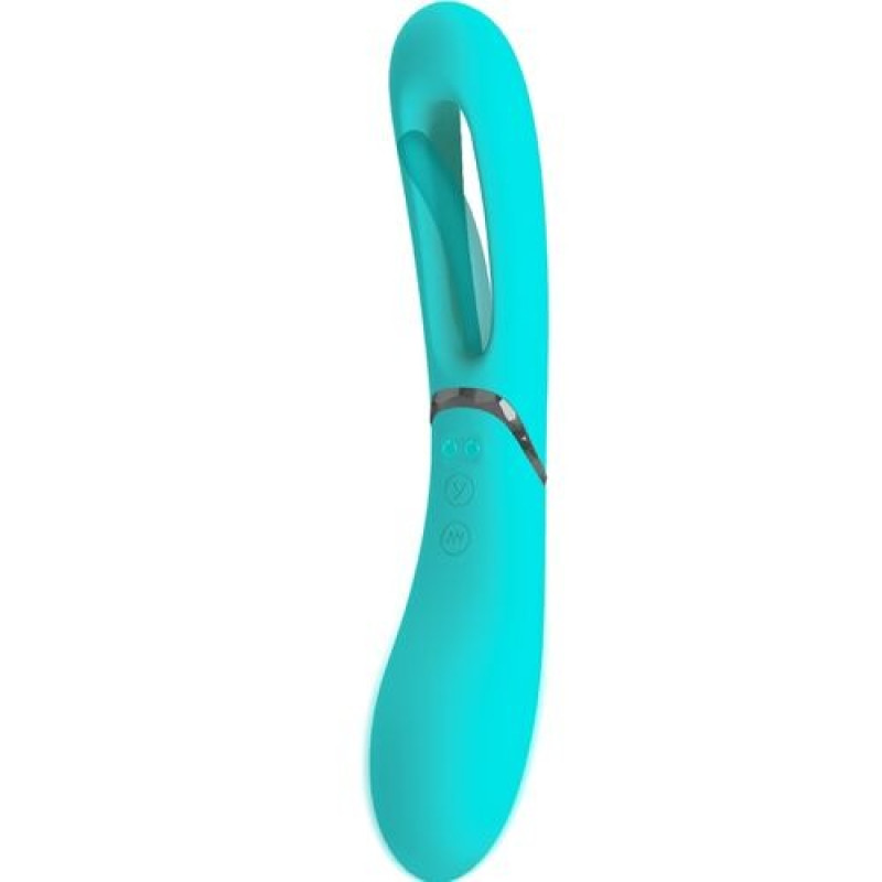 Классический вибратор с язычком Lexie ROMANCE blue