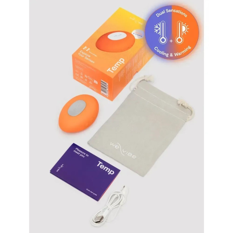 Клиторальный вибратор We-Vibe Temp Lavender с функцией нагревания и охлаждения