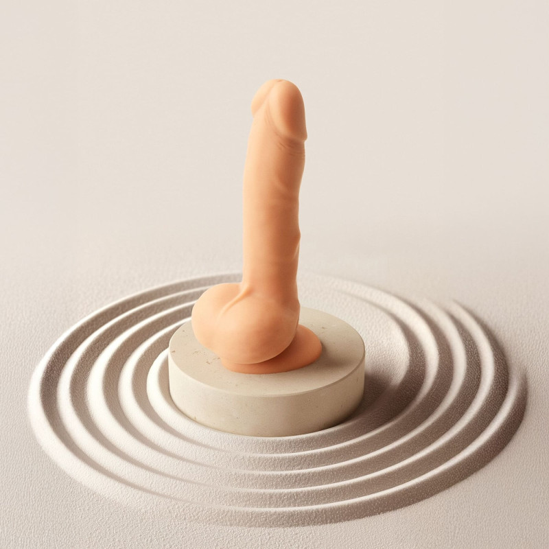 Фалоімітатор з вібрацією і ротацією Strap-On-Me Rotating & Vibrating Realistic Dildo