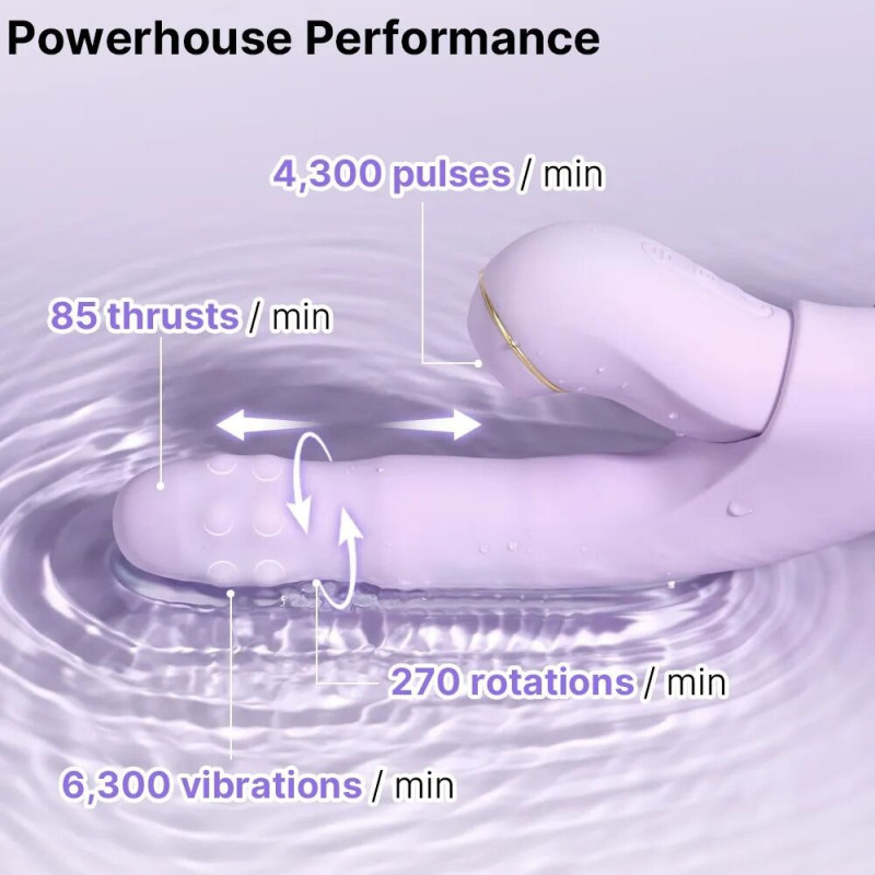 Смарт-вібратор 5в1 Svakom DuoGlow