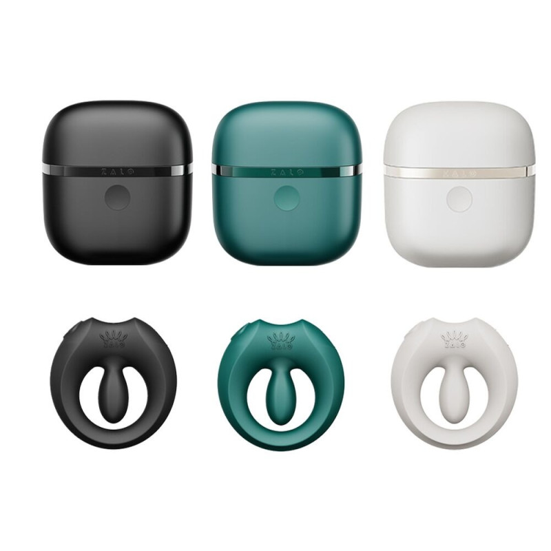 Ерекційне смарт-віброкільце Zalo Apis Obsidian