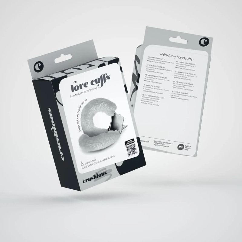 Наручники Love Cuffs Crushious металеві Наручники Love Cuffs Crushious металеві