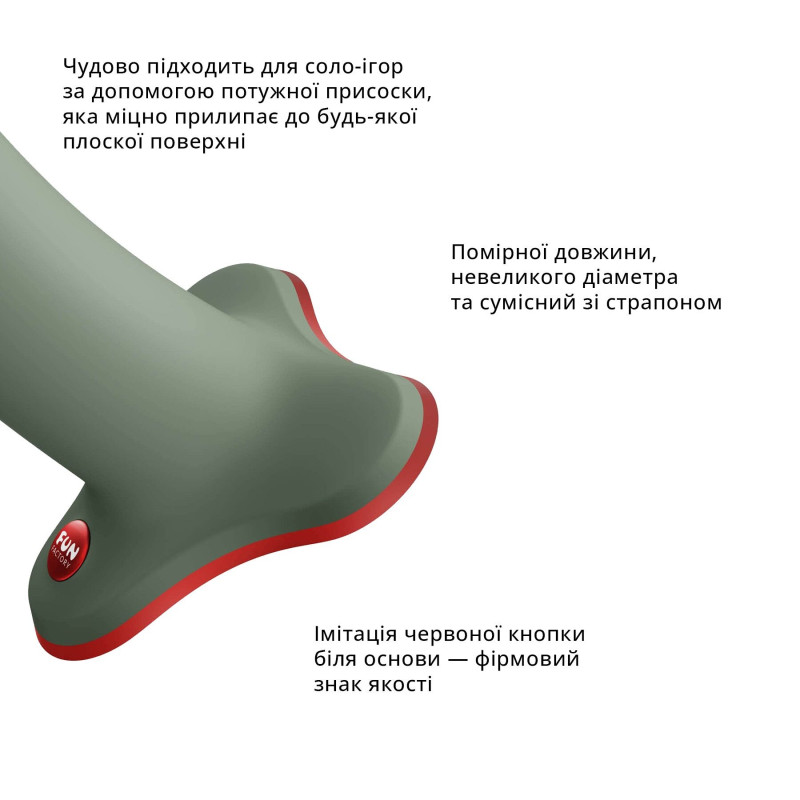 Фаллоимитатор Fun Factory Magnum, 18,4х3,8 см