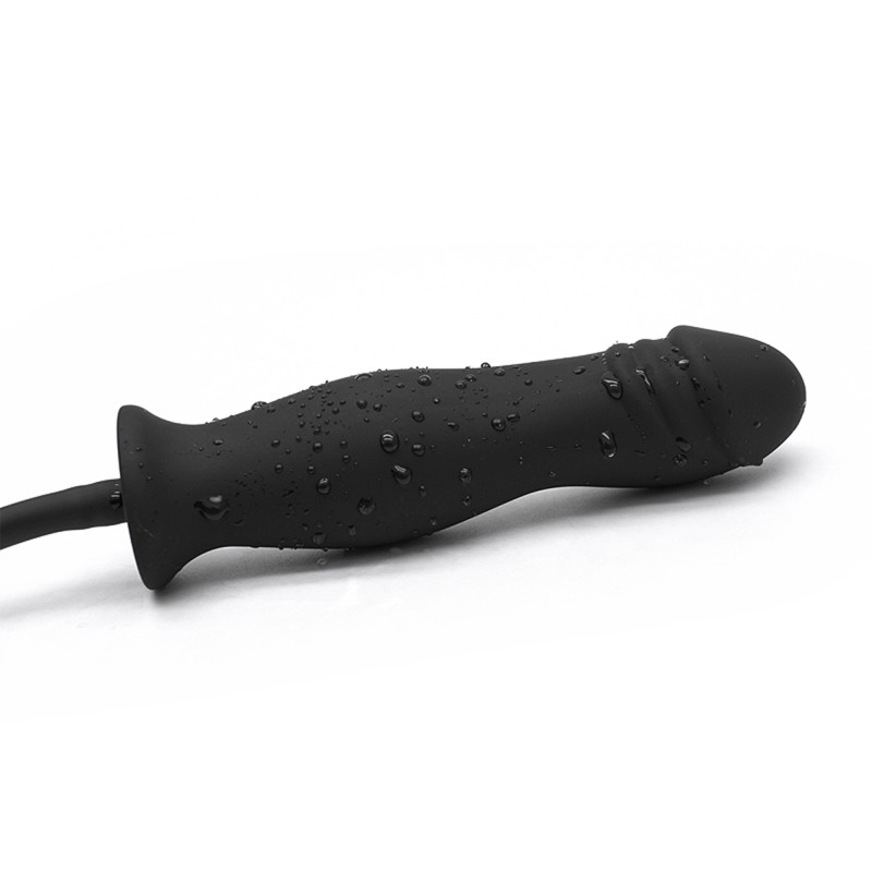 Надувна анальна пробка Erospace Wild Play Inflatable Anal Plug C6 (15,3 × 3,5 см)