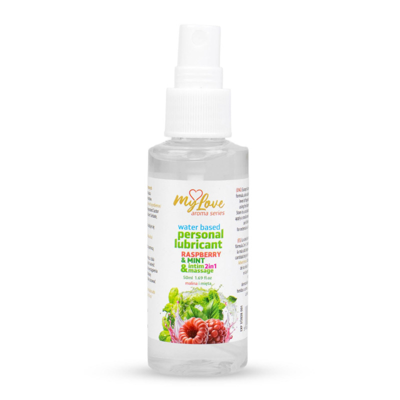 2в1 лубрикант та масажний гель MyLove Aroma Series Intim&Massage Watermelon, 50 мл
