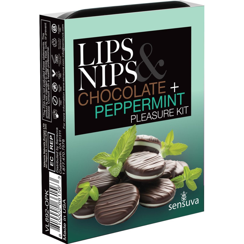 Подарунковий набір Sensuva Lips & Nips Pleasure Kit Подарунковий набір Sensuva Lips & Nips Pleasure Kit
