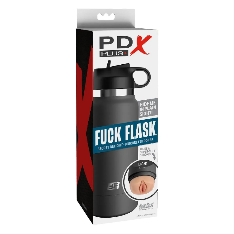 Мастурбатор-вагина в тубе PDX Plus Fap Flask