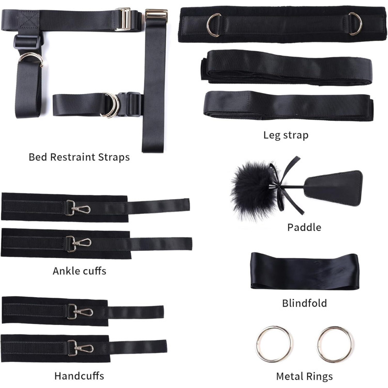 БДСМ-набір LOCKINK YEAHWOW Bed Restraint set БДСМ-набір LOCKINK YEAHWOW Bed Restraint set