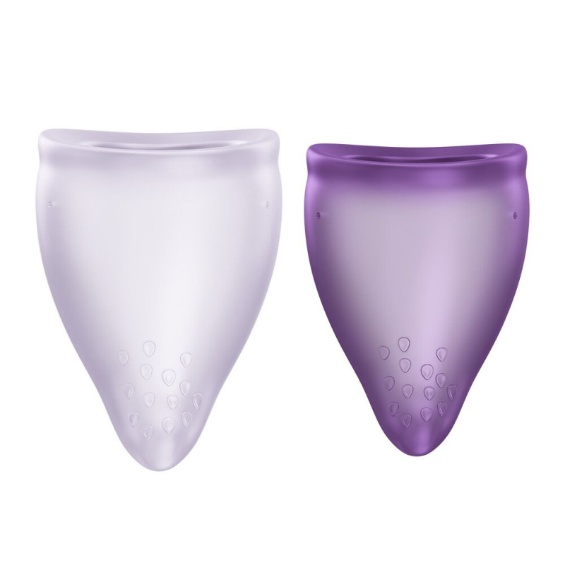 Набір менструальних чаш Fun Factory FUN CUP EXPLORE KIT, 2 шт, Multicolored Violet, 20 та 30мл