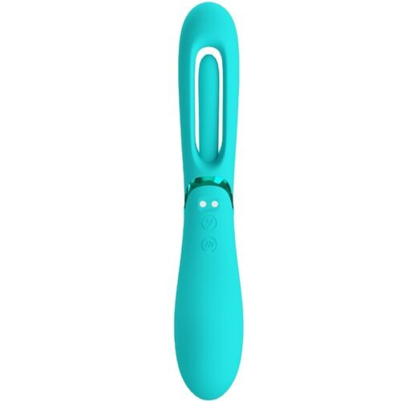 Классический вибратор с язычком Lexie ROMANCE blue