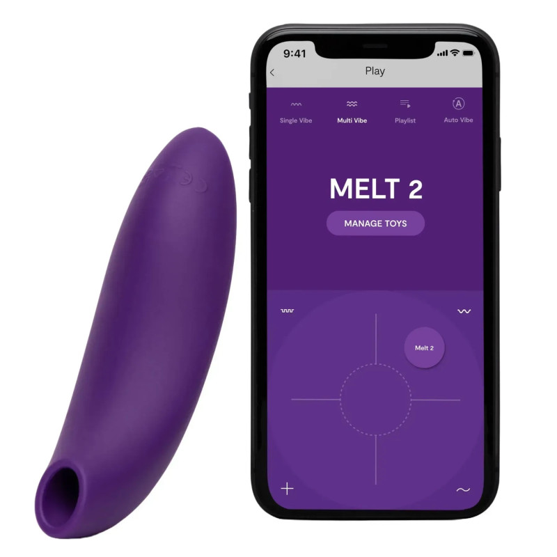 Вакуумный смарт-стимулятор We-Vibe Melt 2