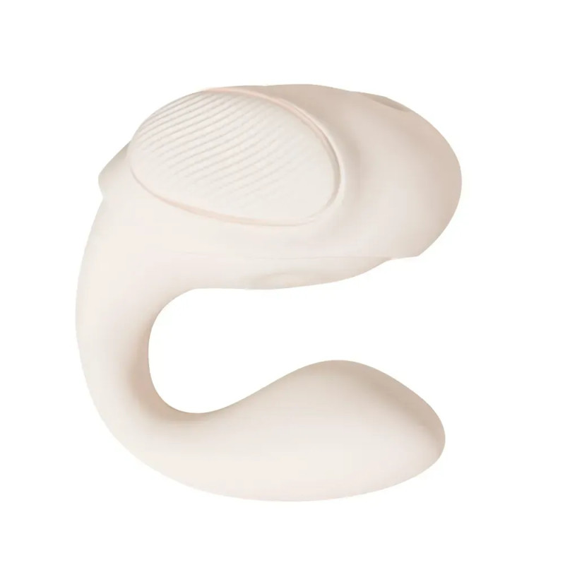 Вібратор 3-в-1 BeYourLover TILLY з вакуумом, додатком, пульсацією та управлінням стисканням