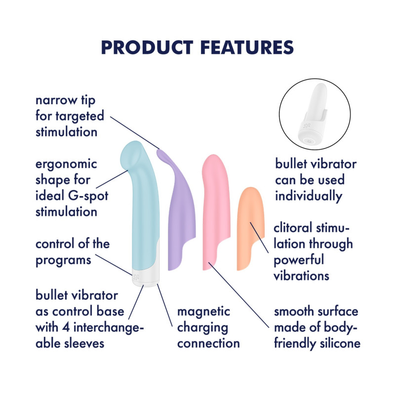 Набір міні-вібраторів Satisfyer Playful Four