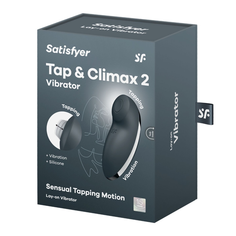 Вибратор для критора с пульсацией Satisfyer Tap & Climax 2