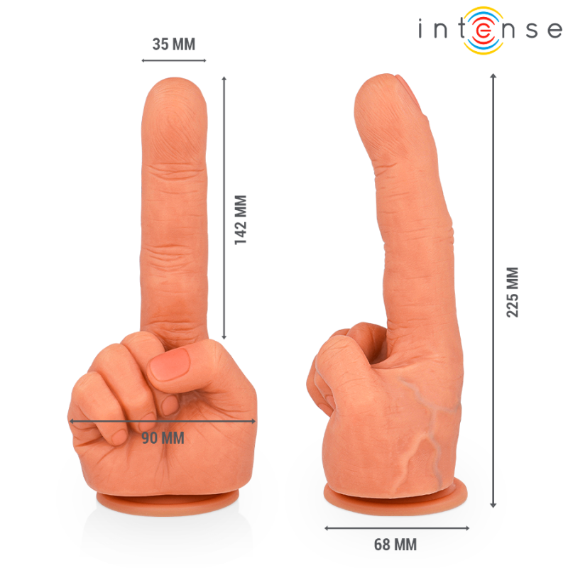 Фалоімітатор у формі руки INTENSE HUBERT 14,2 см Фалоімітатор у формі руки INTENSE HUBERT 14,2 см