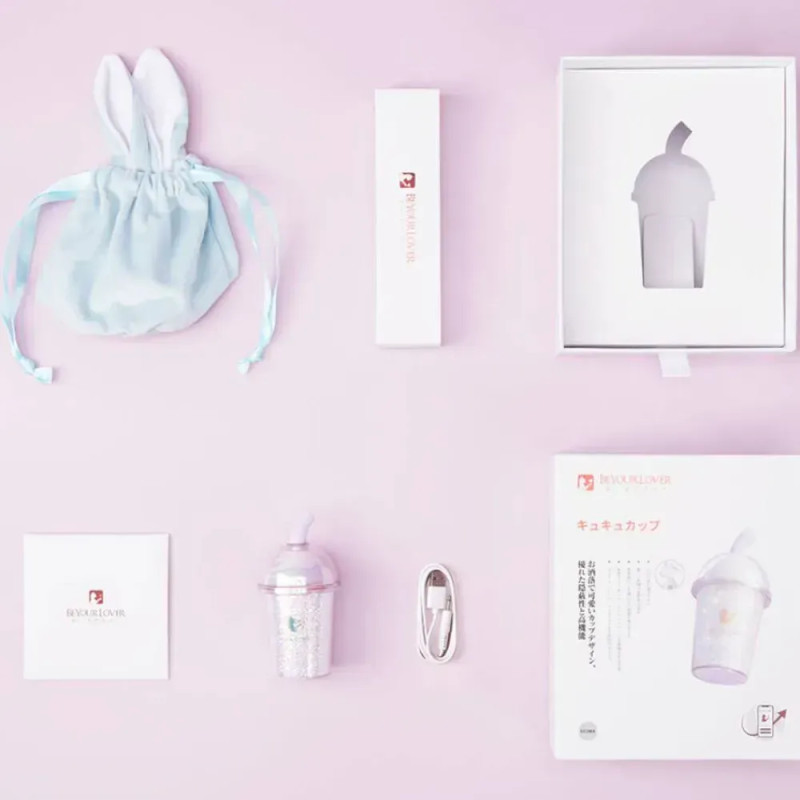 Вакуумный стимулятор в виде стаканчика с трубочкой BeYourLover Joy Cup Вакуумный стимулятор в виде стаканчика с трубочкой BeYourLover Joy Cup