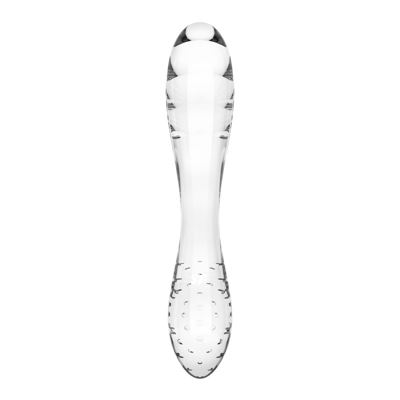 Двосторонній скляний дилдо Satisfyer Dazzling Crystal 1