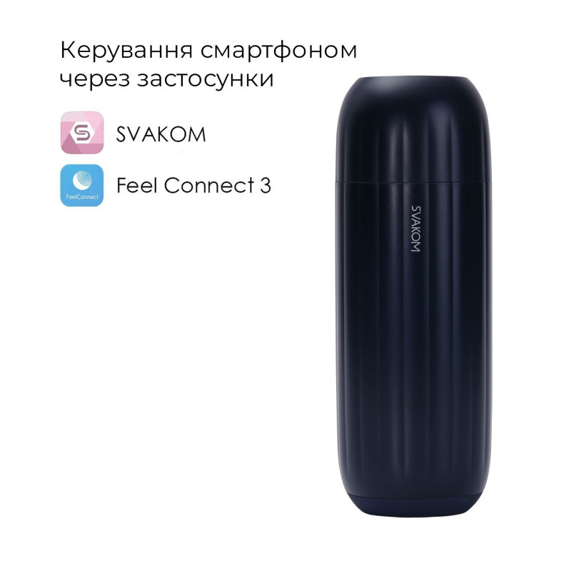 Интерактивный смарт-мастурбатор с вибрацией и посасыванием Svakom Sam Neo 2 Pro