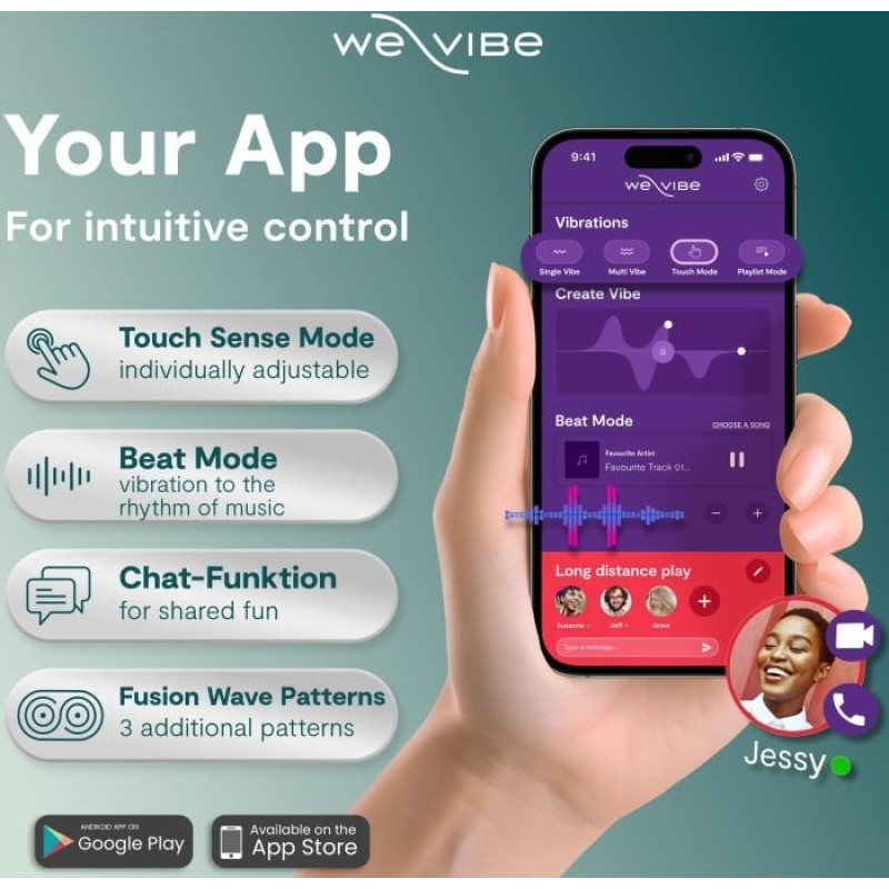 Смарт вібратор для пари We-vibe Chorus Pro