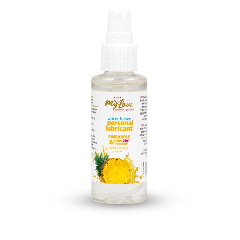2в1 лубрикант та масажний гель MyLove Aroma Series Intim&Massage Watermelon, 50 мл