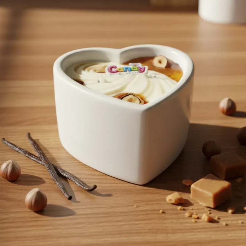 Массажная свеча Candy в форме сердца