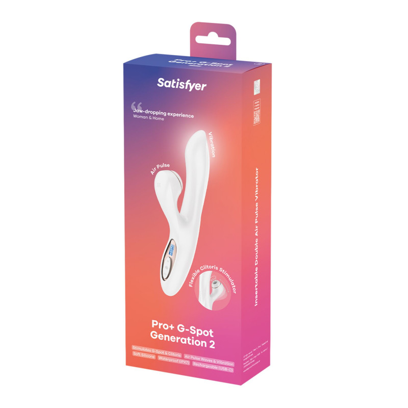 Вакуумний вібратор-кролик Satisfyer Pro+ G-Spot Generation 2 Вакуумний вібратор-кролик Satisfyer Pro+ G-Spot Generation 2