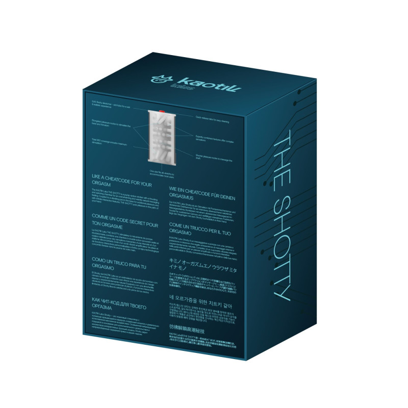 Смарт-мастурбатор Kaotik Labs The Shotty