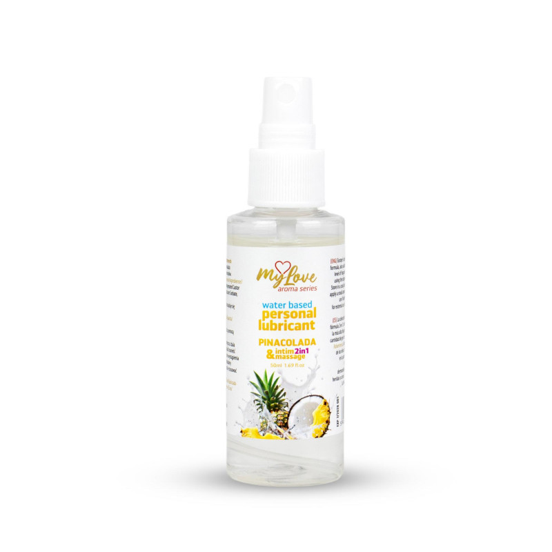 2в1 лубрикант та масажний гель MyLove Aroma Series Intim&Massage Watermelon, 50 мл