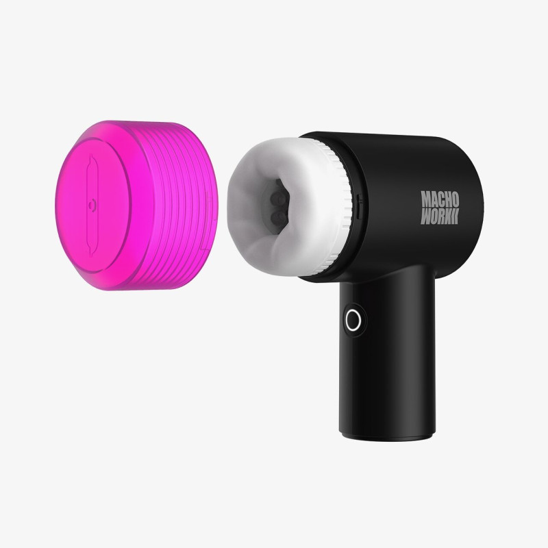 Мастурбатор для головки члена Otouch MACHO WORK 2, пульсація та посмоктування