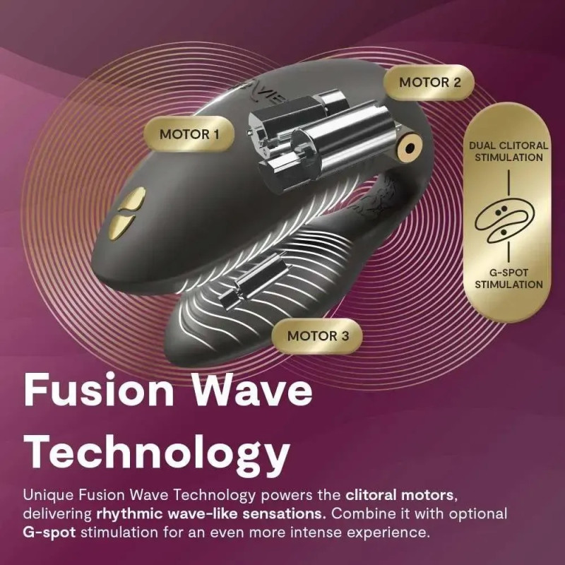 Вибратор для пар We-Vibe Chorus Pro Electric Pink с пультом и приложением