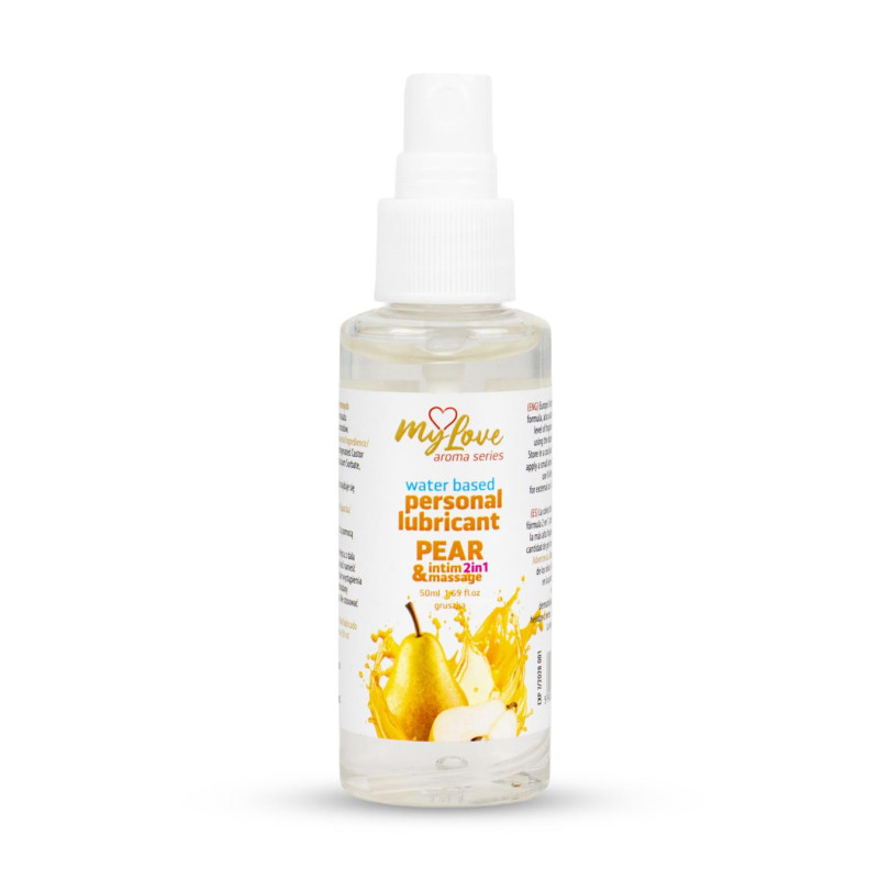 2в1 лубрикант та масажний гель MyLove Aroma Series Intim&Massage Watermelon, 50 мл