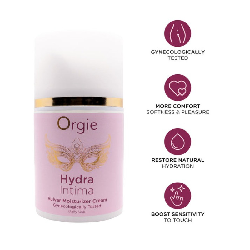 Зволожуючий гель для вульви Orgie Hydra Intima