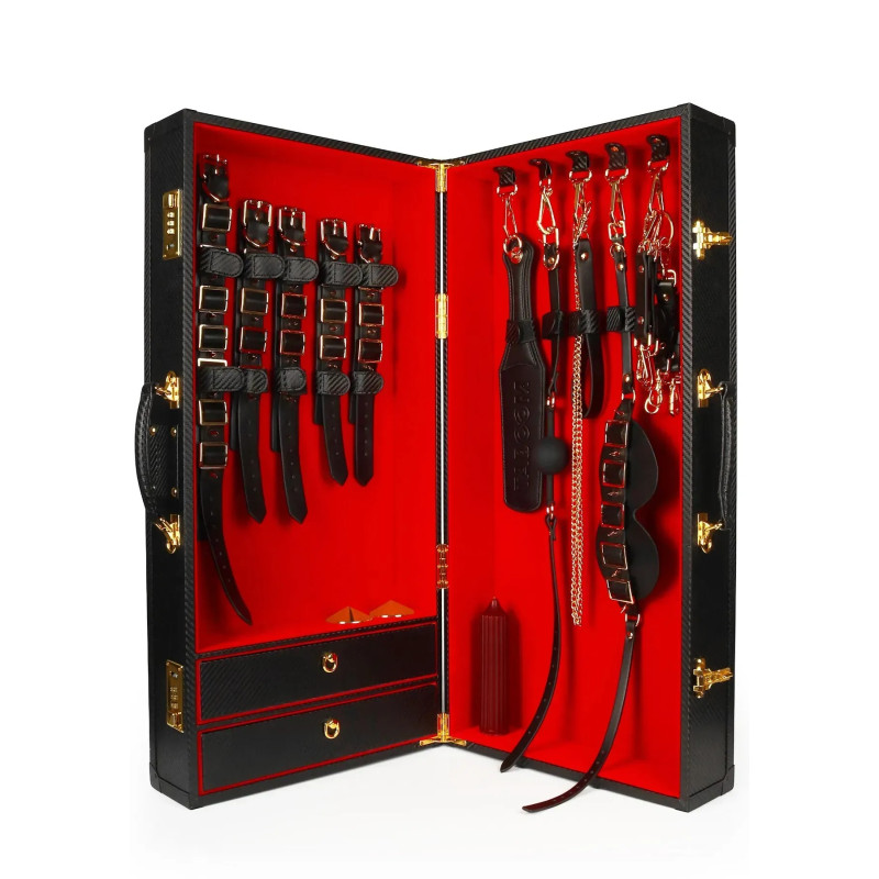 Шафа-валіза для БДСМ-аксесуарів TABOOM Desires Masterpiece Case, 11 предметів