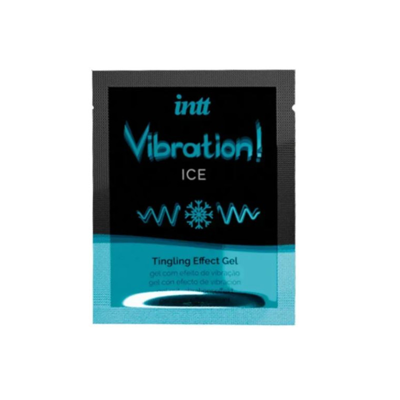Пробник рідкого вібратора з охолоджувальним ефектом Intt Vibration Ice, 2 мл