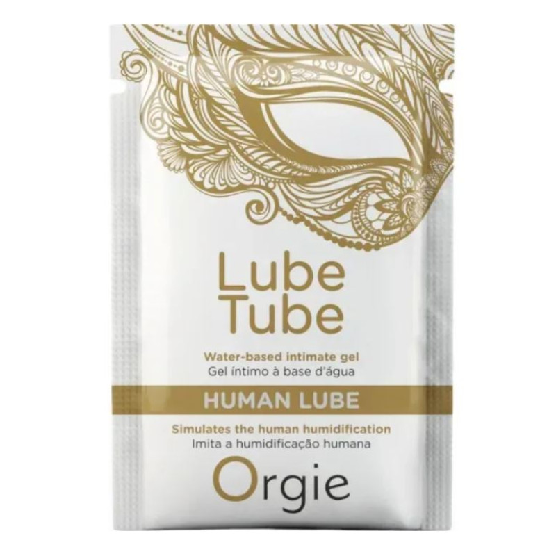 Пробник смазки с текстурой природного лубриканта Orgie HUMAN LUBE intimate gel, 2 мл