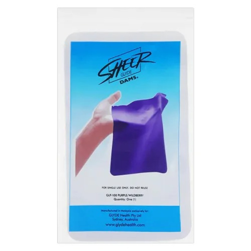 Латексна серветка Sheer Glyde Dams, ожина