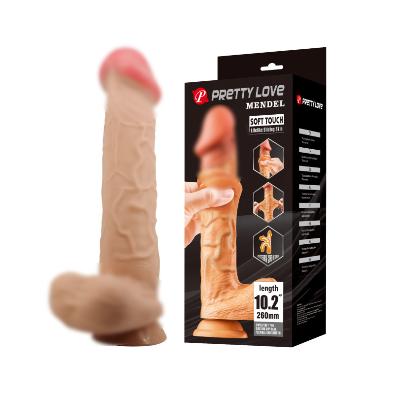 Фалоімітатор Pretty Love Sliding Skin Mendel 10.2