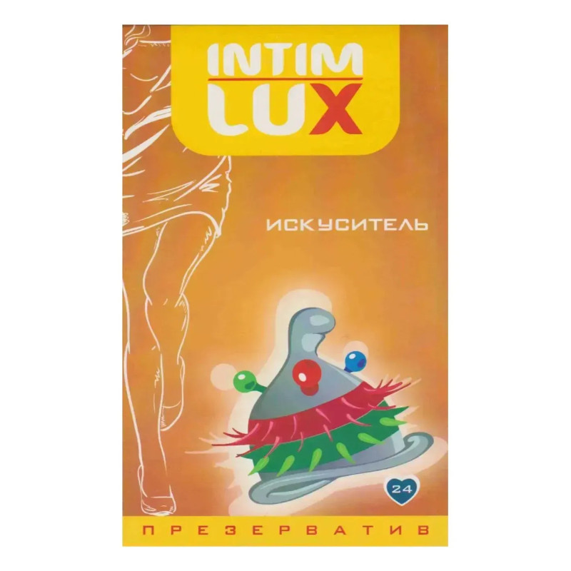 Презерватив с усиками и шариками Intim Lux Соблазнитель Презерватив с усиками и шариками Intim Lux Соблазнитель