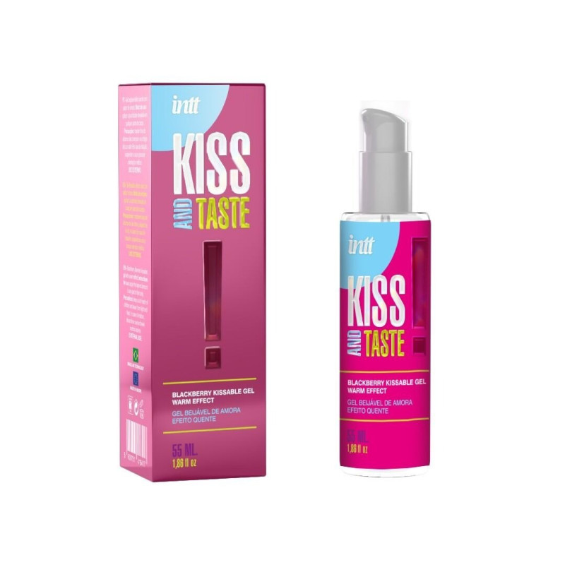 Масажний гель Intt KISS AND TASTE