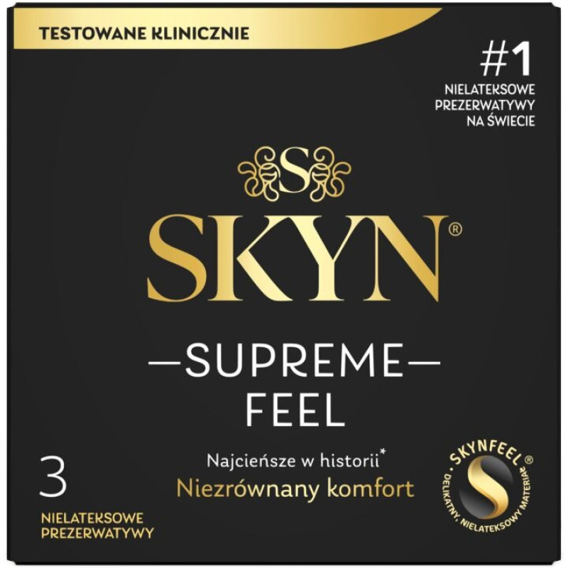 Безлатексні презервативи SKYN Supreme Feel