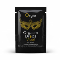 Пробник збуджуючі краплі для клітору Orgie Orgasm Drops Vibe 1мл