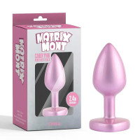 Анальна пробка рожева з камнем у вигляді серця CHISA MATRIX MONT Анальна пробка рожева з камнем у вигляді серця CHISA MATRIX MONT