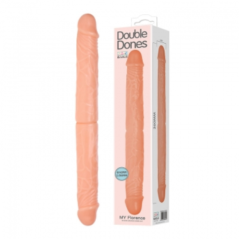 Двосторонній фалоімітатор - Double Dones My Florence Dildo, 36 см