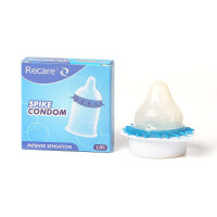 Насадка на член Recare Spike Condom Blue