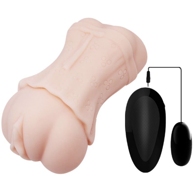 Мастурбатор с вибропулей CRAZY BULL Water Skin Vagina Masturbator Мастурбатор с вибропулей CRAZY BULL Water Skin Vagina Masturbator